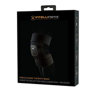 Intellinetix Knee/Elbow Therapy Wrap – Knee Wrap – Elbow Wrap – Vibrating Compression Wrap for Knee and Elbow