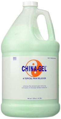 China-Gel Therapeutic Topical Gel - Natural, Herbal, Greaseless - 1 gallon bottle