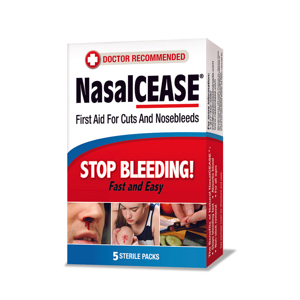 NasalCEASE 5-Pack Box: #1 Fast Free