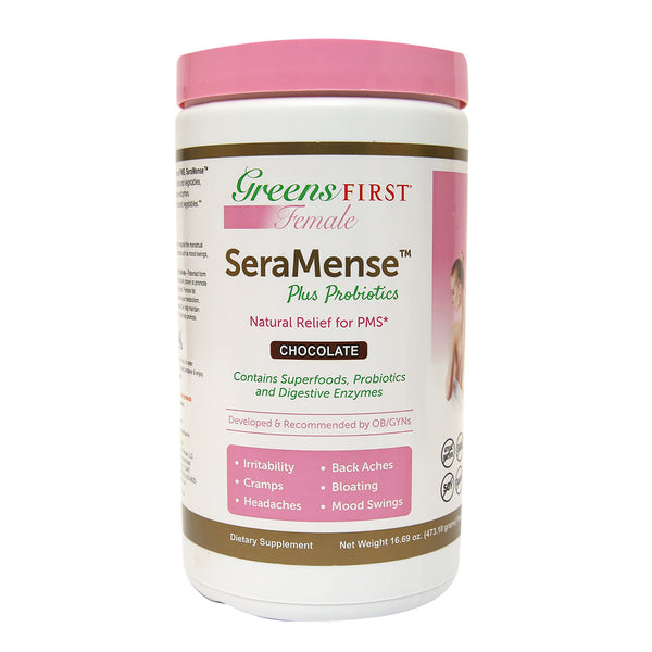 Greens First SeraMense™ Plus Probiotics - Natural PMS Supplement