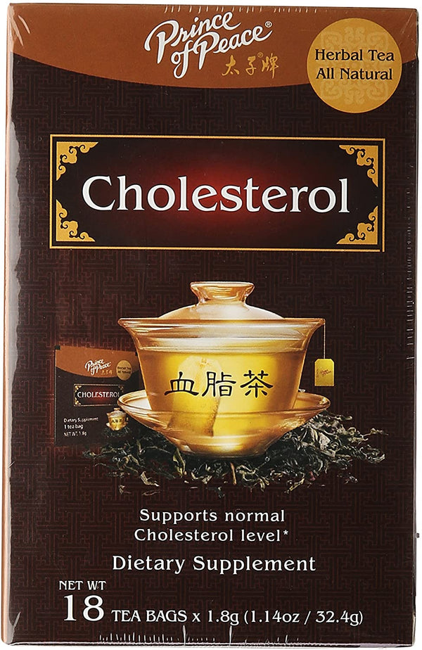 Prince of Peace Cholesterol Tea, 18 Tea Bags – Herbal Tea Bags