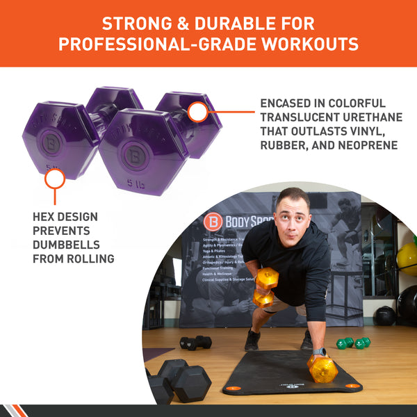 BodySport® Jellz™ Dumbbells