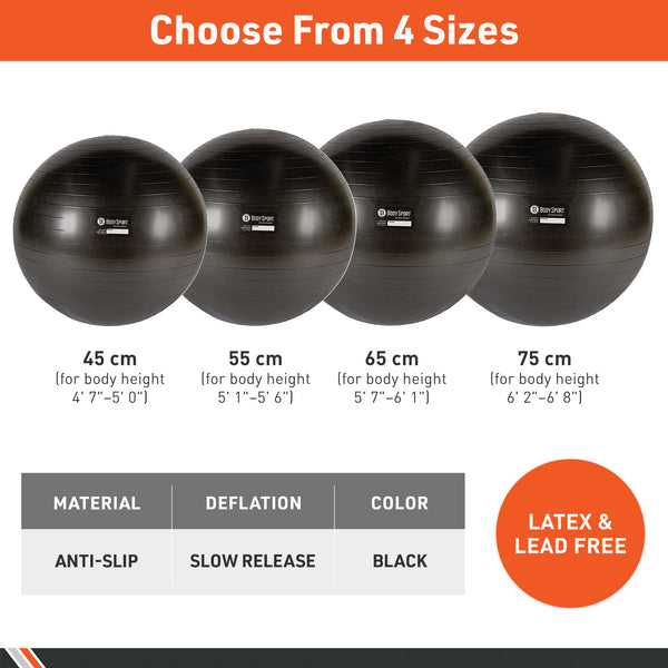 BodySport® Eco Series Exercise Balls