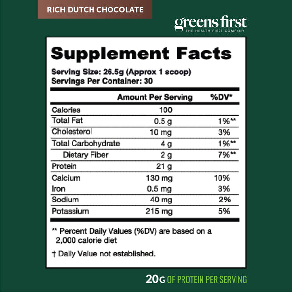 Greens First Dream Protein - Hormone-Free Whey Protein