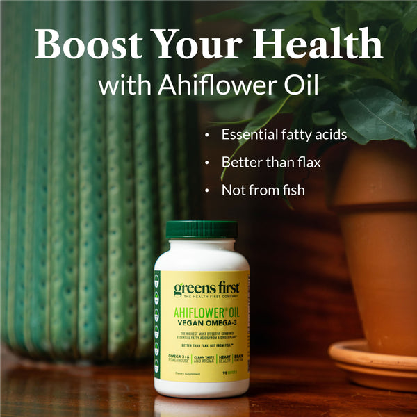 PRO Ahiflower Oil Vegan Omega-3, 90 Softgels