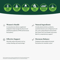 Greens First SeraMense™ Plus Probiotics - Natural PMS Supplement