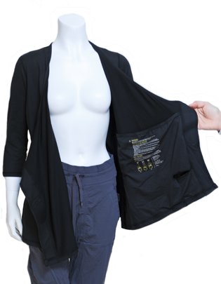 NuRoo Pocket Skin to Skin (XS/S, Black)