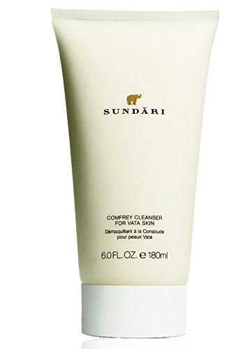SUNDARI Comfrey Cleanser for Dry Skin – Face Wash for Women – Dry Skin Facial Cleanser