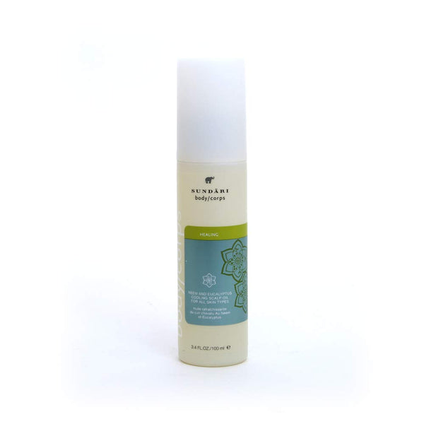 Sundari Neem and Eucalyptus Cooling Scalp Oil, 3.4 Ounce