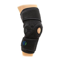 Advanced Orthopaedics The Cross-Fit Universal Hinged Knee Brace (SUGG, PDAC L1832/L1833), Fits All Knee Circumferences