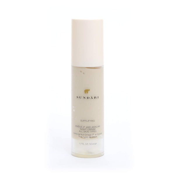 Sundari Omega 3 and Amalaki Night Cream, 1.7 Ounce