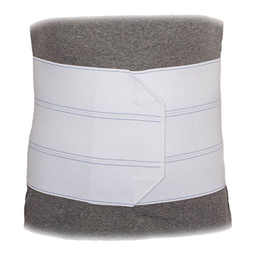 Advanced Orthopaedics Abdominal Binder - White (3 Panel - 30" to 45" Waist)