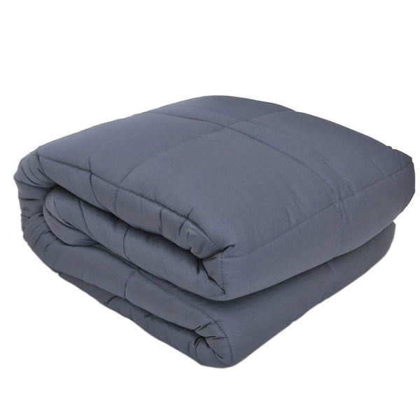 Proper Weighted Blanket for Adults 15 pounds, 60-Inch x 80-Inch, Gray