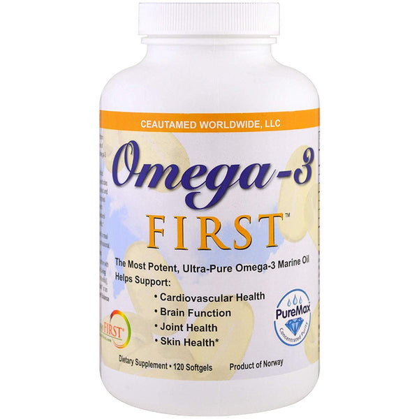 Greens First Ultra Pure Omega-3 Marine Oil, 120 Count
