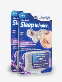 SleepRight Intra-Nasal Sleep Inhaler – Nasal Congestion Reducer – with Lavender (2-Pack)