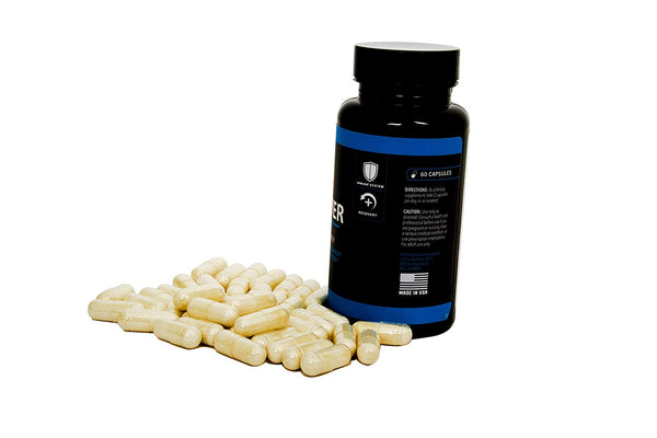 Fenix Nutrition Recover - Post Workout, Speeds muscle recovery, Supports and improves strength training, Develop larger muscle mass, Immune system booster, Dietary supplement, 60 capsules