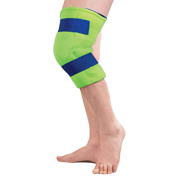 Polar Ice Standard Knee Wrap, Cold Therapy Ice Pack, Wearable Ice Pack, Adjustable velcro (Color may vary)