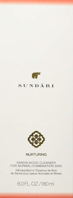 Sundari Sandalwood Cleanser for Normal to Combination Skin, 6 Ounce