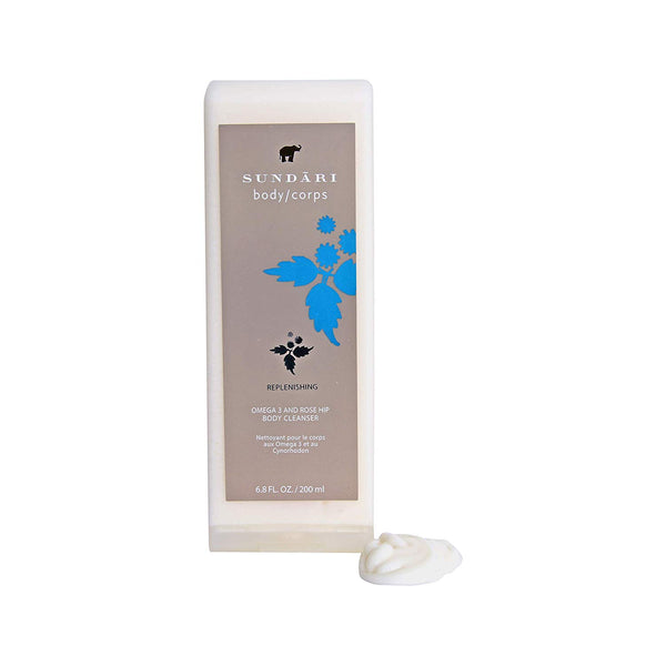 Sundari Omega 3 and Rose Hip Body Cleanser, 6.8 Ounce