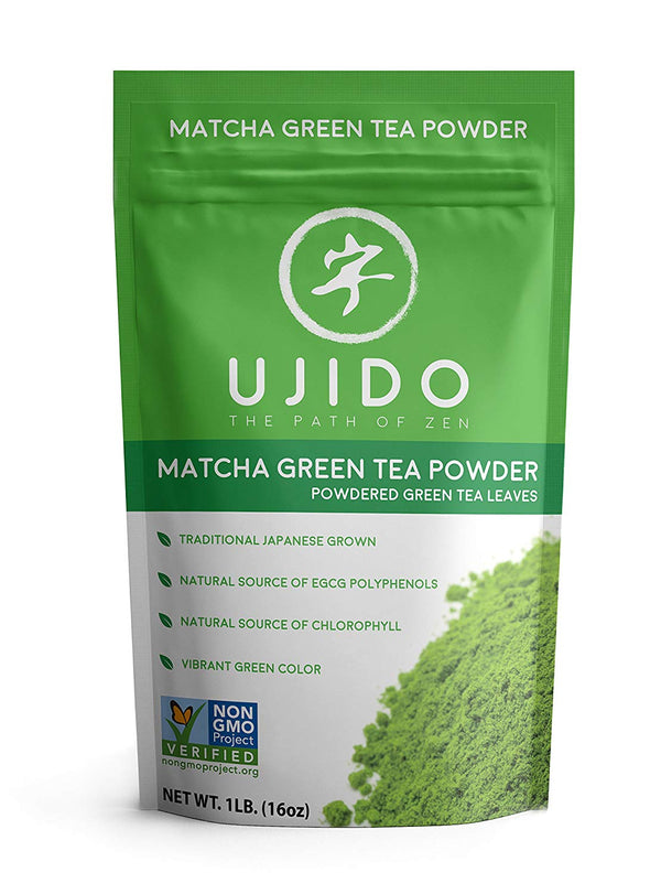 Ujido Japanese Matcha Green Tea Powder - 16 oz.