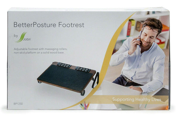 Jobri BetterPosture® Massaging FootRest - Adjustable Height