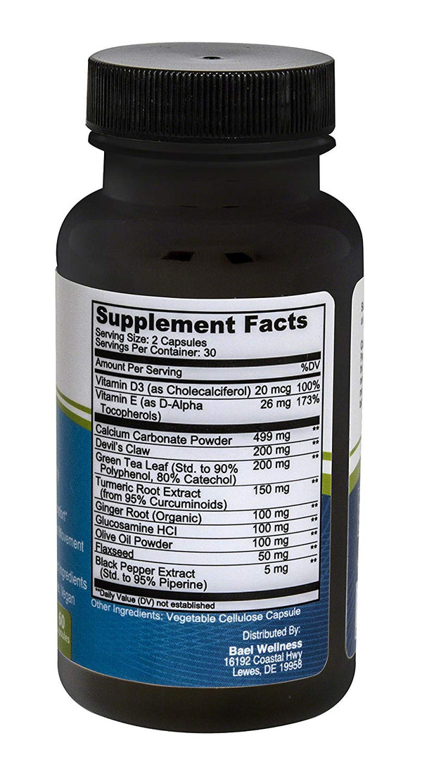 Joint Supplement - Plant Based Glucosamine - 100% Vegan - 60 Capsules