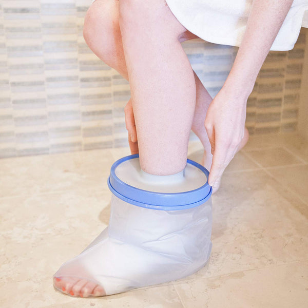 Seal Tight Original Cast and Bandage Protector, Best Watertight Protection, Adult Foot and Ankle