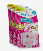 HearRight Dream Soft Ear Plugs  – Foam Ear Plugs For Women – (3-Pack)
