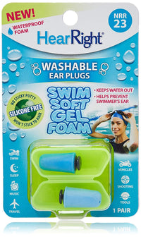HearRight Waterproof Ear Plugs