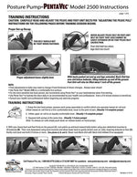 Posture Pump® for Sciatica and Low Back Discomfort - Penta Vec Model 2500