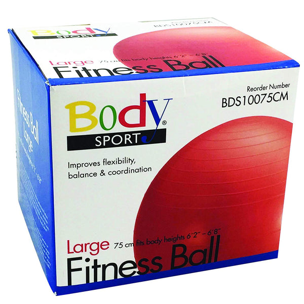 Body Sport® Exercise Ball With Pump - 75CM