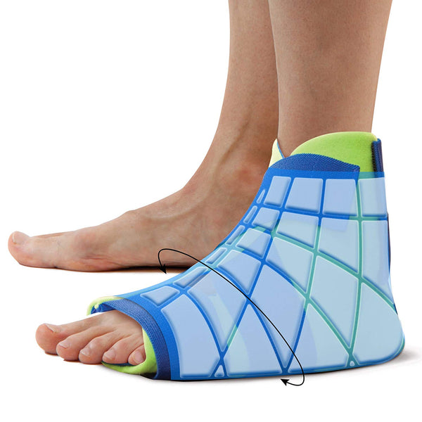 Polar Ice Foot and Ankle Wrap, Cold Therapy Ice Pack, Universal Size (Color May Vary)