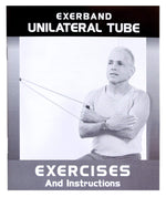 ExerBand Unilateral Loop Tube - Resistance Tube with Handle