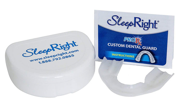 SleepRight ProRx Custom Fit Dental Guard - Helps with Teeth Grinding, Clenching and Bruxism - Provides Maximum Protection