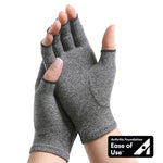 IMAK Compression Arthritis Gloves- Premium Arthritic Joint Pain Relief Hand Gloves for Rheumatoid & Osteoarthritis - Ease of Use Seal from Arthritis Foundation
