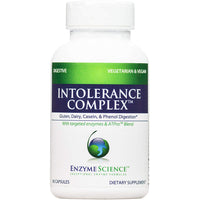 Enzyme Science - Intolerance Complex, Gluten, Dairy, Casein, and Phenol Digestive Enzyme Formula