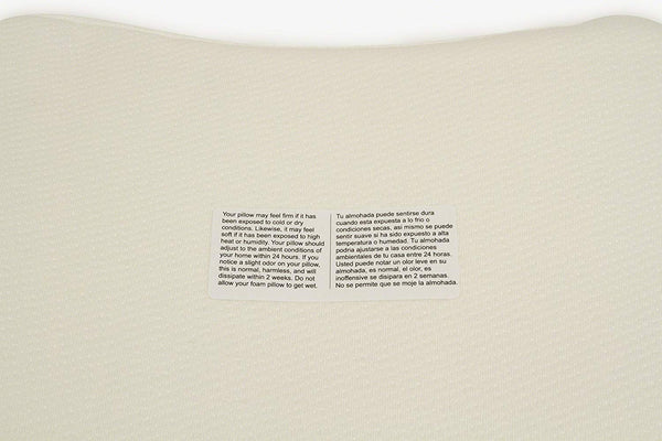 SleepRight Splintek Side Sleeping Pillow Memory Foam Pillow – Best Pillow for Sleeping On Your Side – 16" x 3" Travel Size