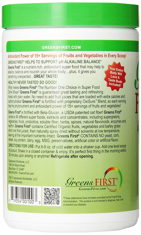 Greens First Nutrient Rich-Antioxidant SuperFood