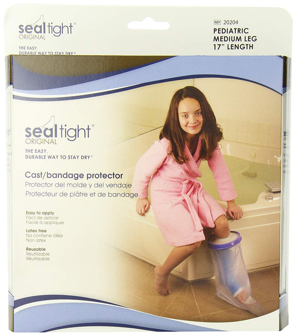 Brownmed SEAL-TIGHT Original Cast and Bandage Protector, Pediatric Medium Leg
