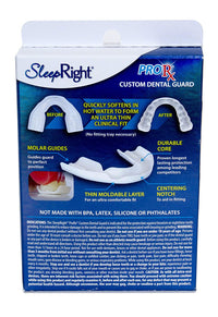 SleepRight ProRx Custom Fit Dental Guard - Helps with Teeth Grinding, Clenching and Bruxism - Provides Maximum Protection