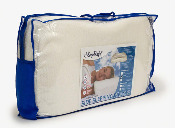 Side Sleeping Memory Foam Pillow  – 24" x 4"