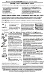 Posture Pump® Aid For Neck and Back Discomfort - Deluxe Full Spine Model 4100-S