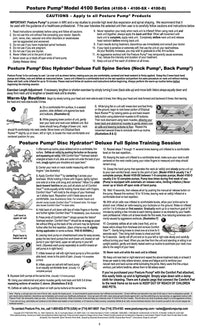 Posture Pump® Aid For Neck and Back Discomfort - Deluxe Full Spine Model 4100-S