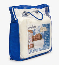 SleepRight Splintek Side Sleeping Pillow Memory Foam Pillow – Best Pillow for Sleeping On Your Side – 16" x 3" Travel Size
