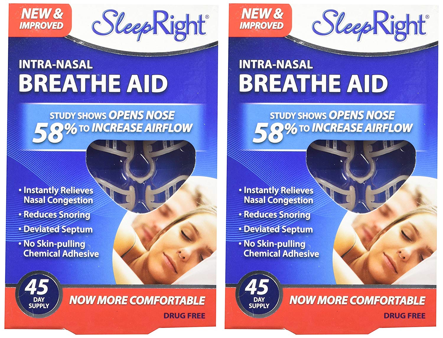 SleepRight Intra-Nasal Breathe Aids | Active Recovery Essentials