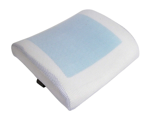 Lumbar Gel Enhanced Memory Foam Support Back Cushion & Pillow