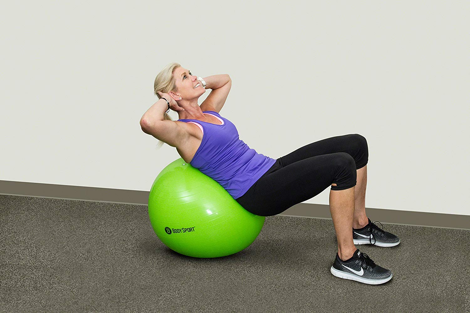 Body Sport Exercise Ball With Pump 55CM Active Recovery