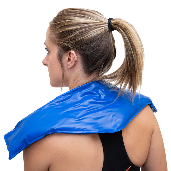 BodyMed Paquetes fríos de vinilo azul – Paquete de hielo flexible  reutilizable para lesiones – Paquete de gel frío – Tamaño medio, 12  pulgadas x 7