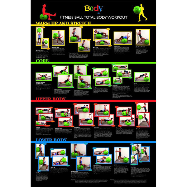 Body Sport® Exercise Ball Poster