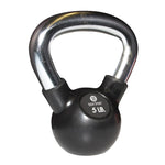 Body Sport® Rubber Chrome Kettlebells